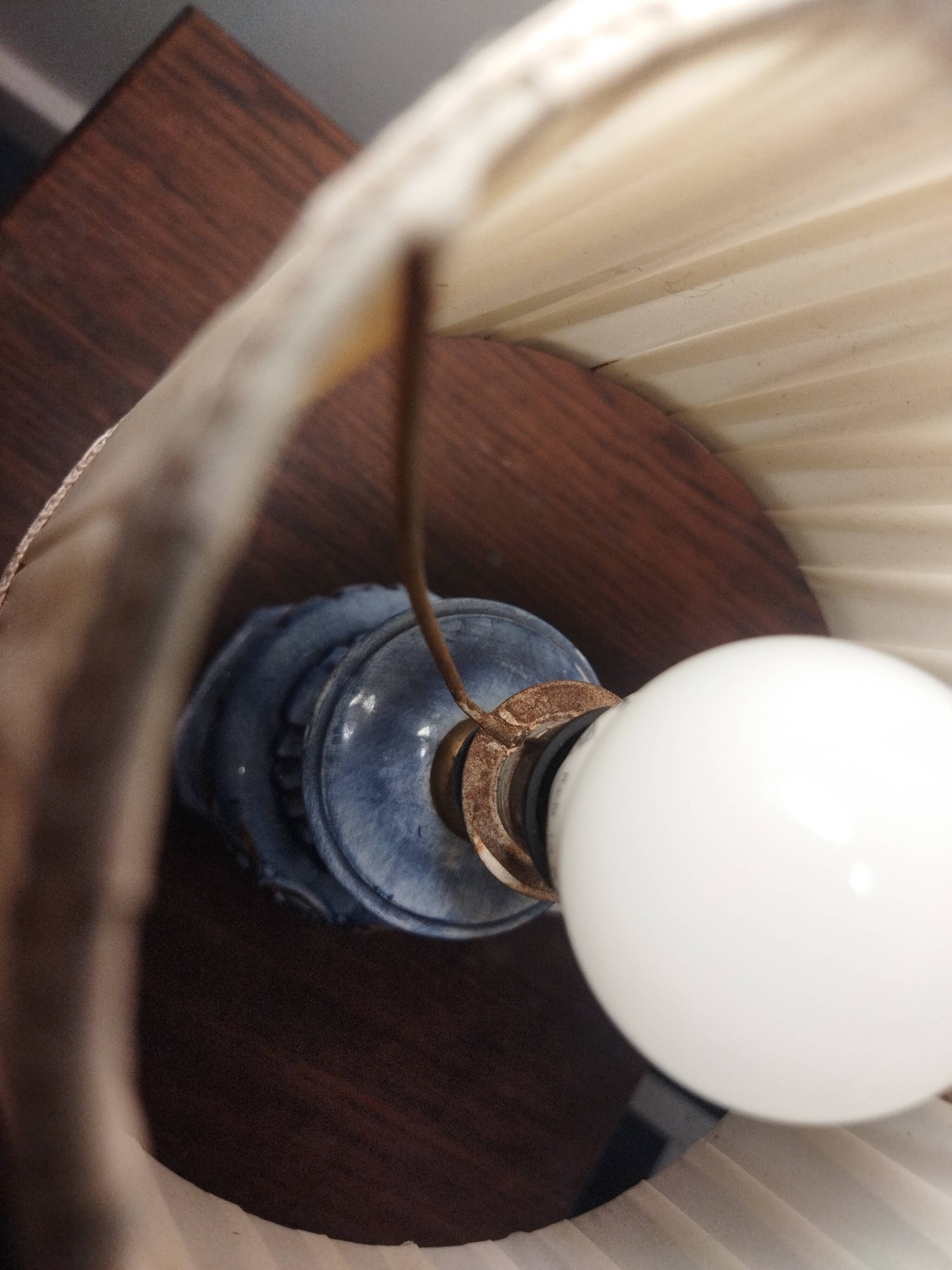 Italian ceramic lamp