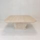 Italian Travertine Bar table or Coffee Table, 1980s