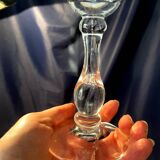 Set of 12 Portieux crystal red wine glasses slim shape