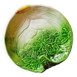 Serving dish with celery barbotine