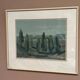 Original Swedish Oil on Paper – “Trees” by Gunnar Fohlin – Signed –
