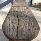 Spinning bench XIXth wooden XL 203cm