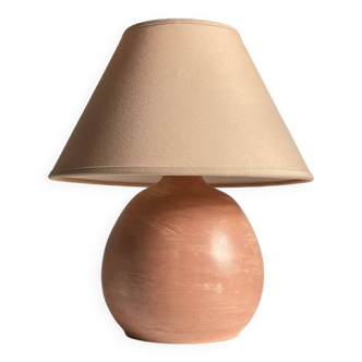 Vintage terracotta artisan lamp