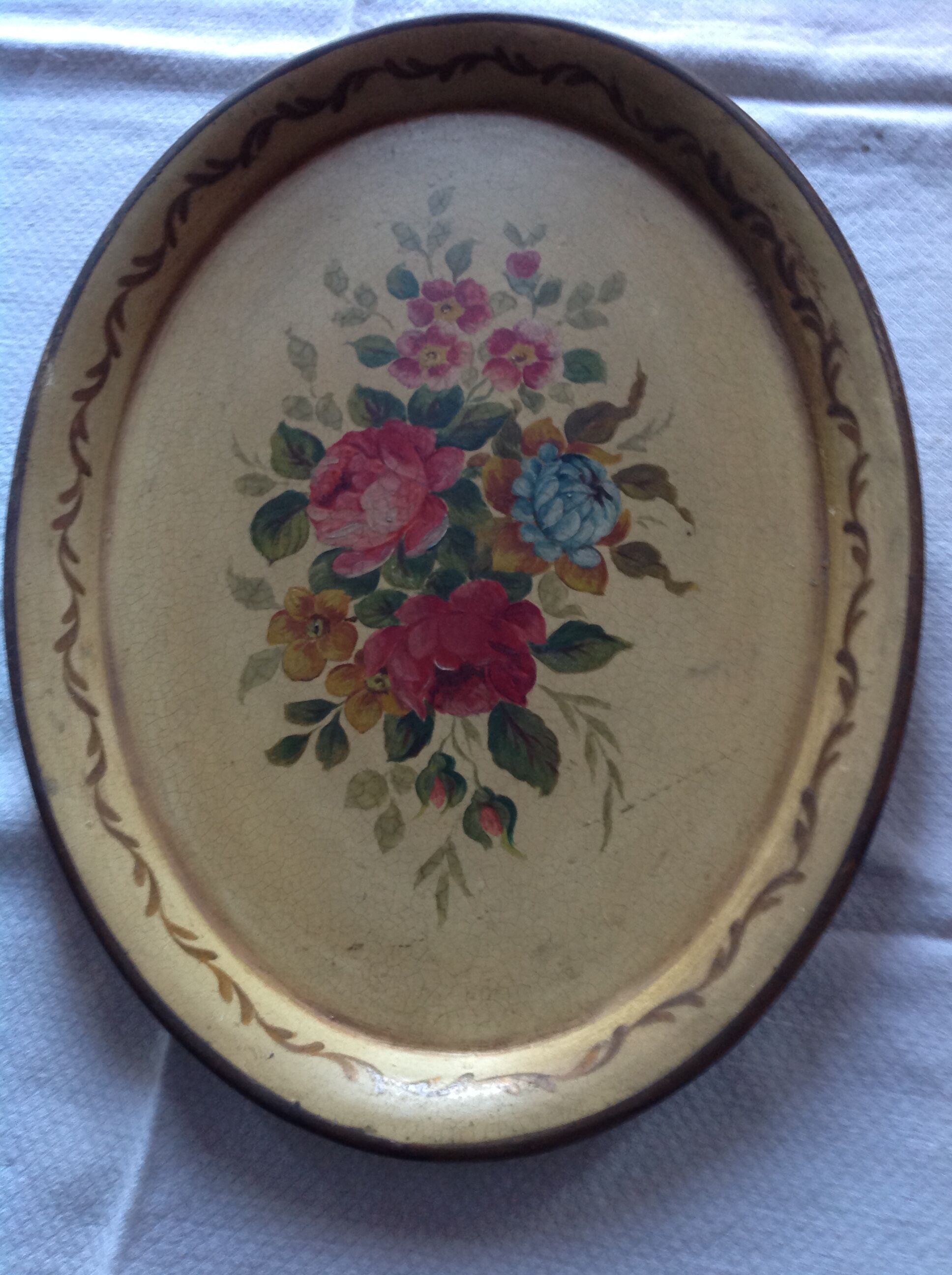 Flower sheet metal top, 50s