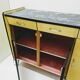 Vintage in-row sideboard in yellow formica
