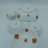 Strawberry service, Berry Porcelain