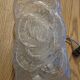 70s 1970s glass ceiling light
