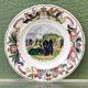 Set of 10 plates Creil & Montereau, Siege of Sebastopol, fine earthenware