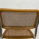 Chaise design Cesca modèle b32 en chrome