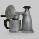 Old Italian coffee maker La Vesuviana aluminum 50s