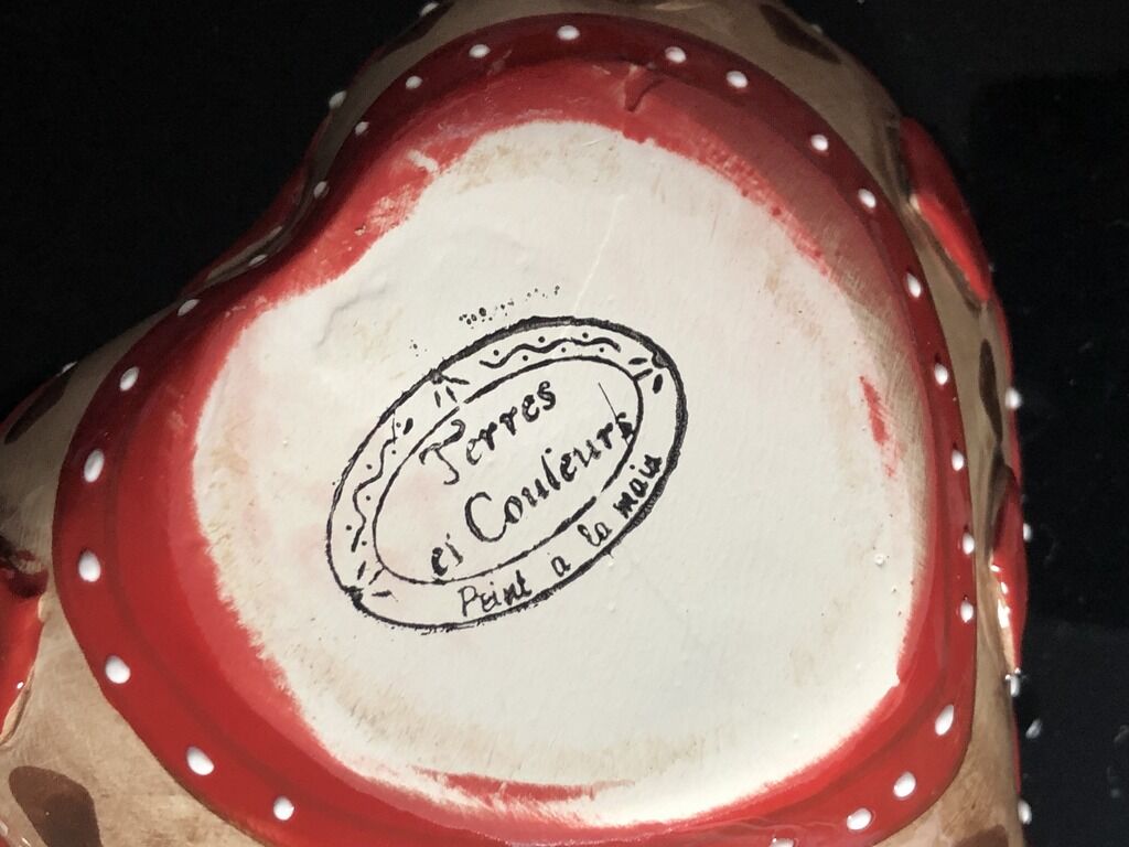 6 heart-shaped ramekins