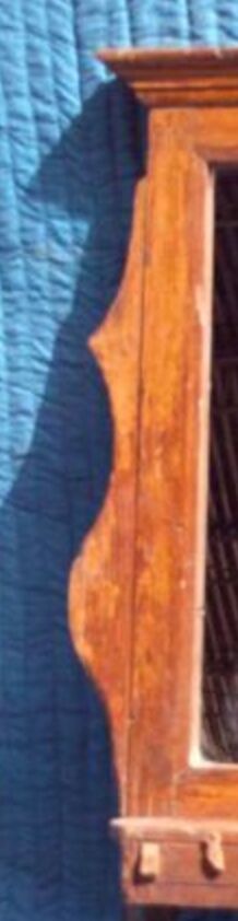 Tablet teak mirror
