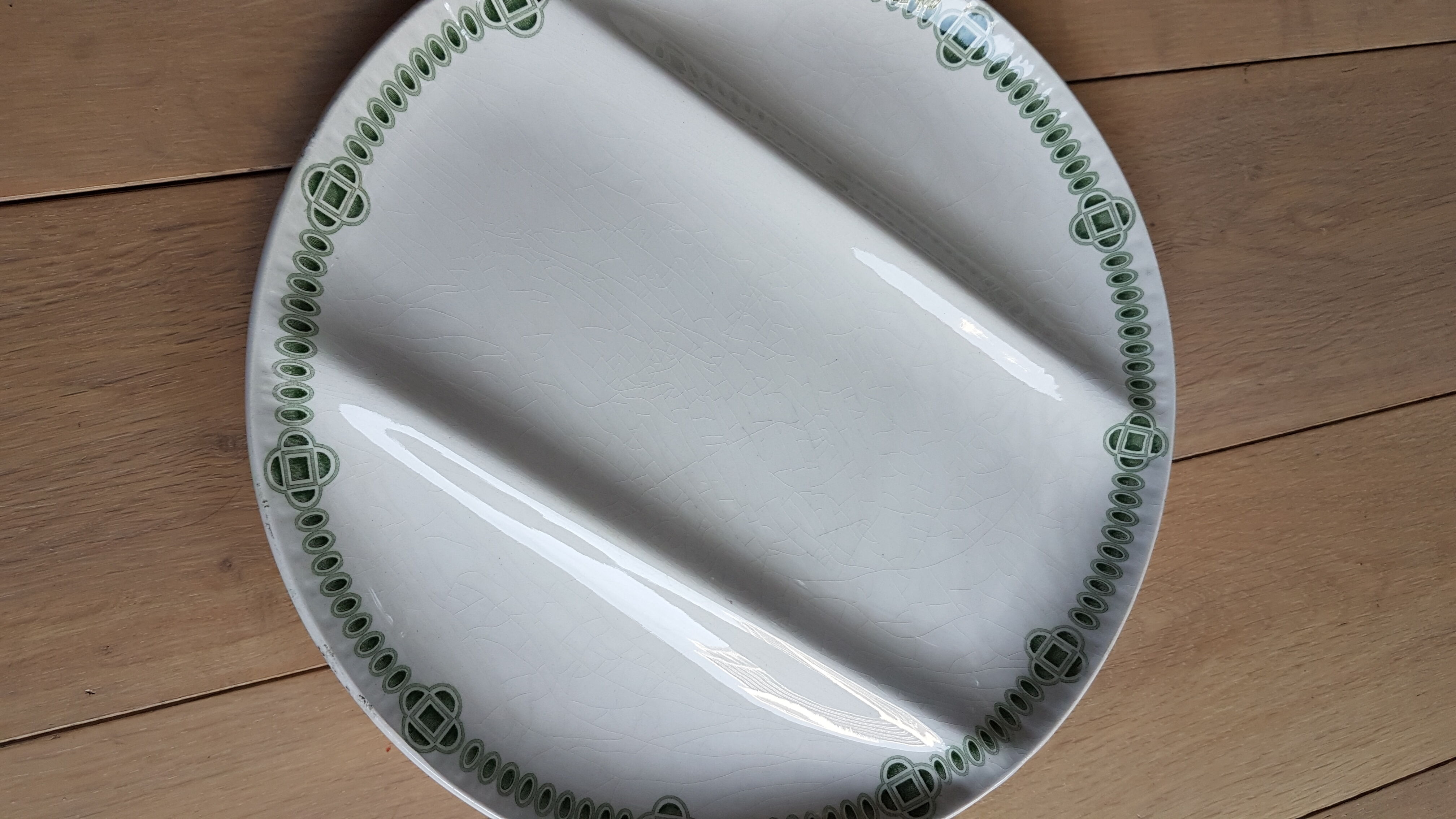 Set of 9 plates Creil and Montereau