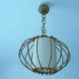 Rattan pendant pendant 1950s/60s