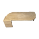Drop of water coffee table in travertine, 1970