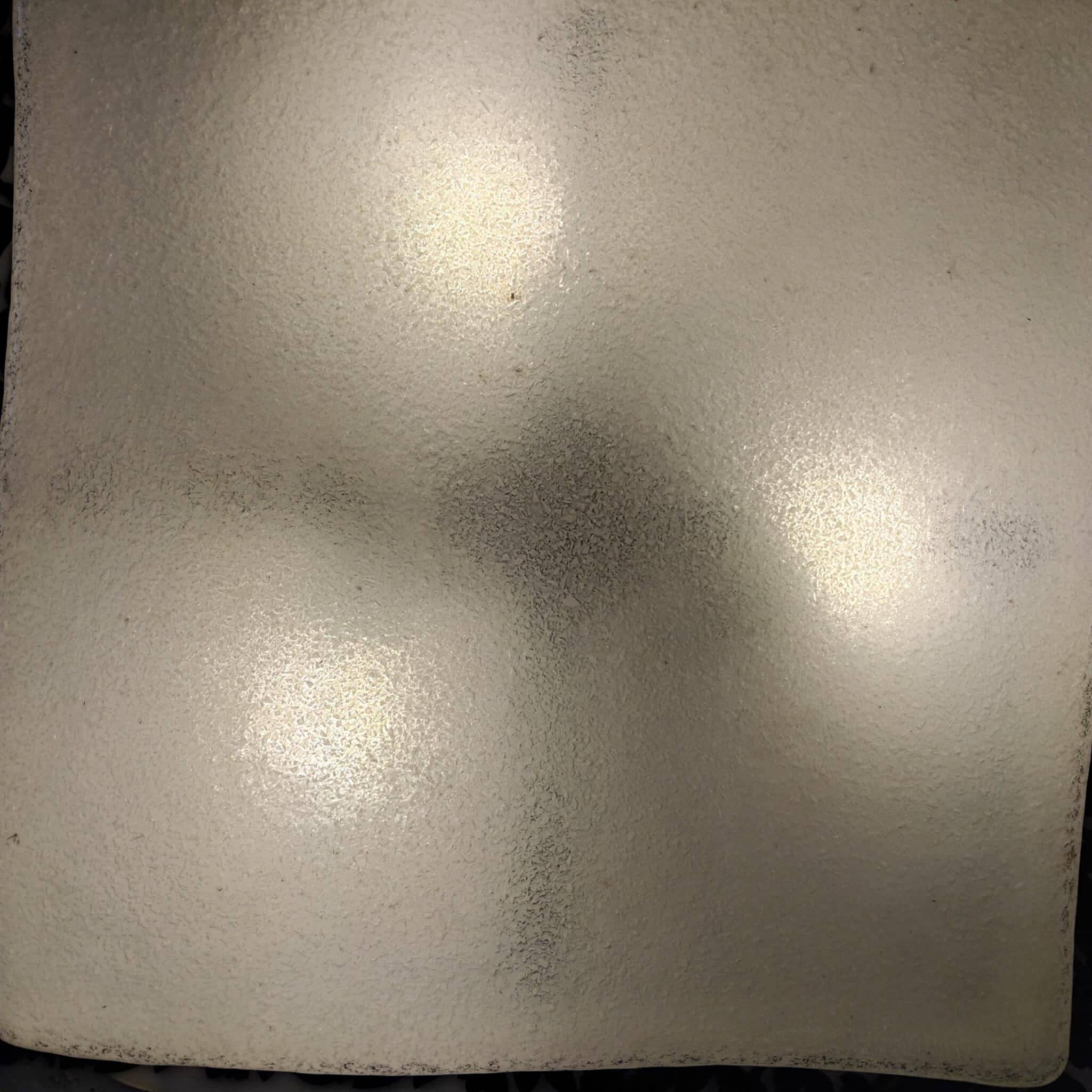 ARTELUCE square wall light in Murano glass and metal from the 70s/80s