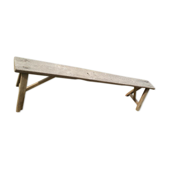 Oak farm bench