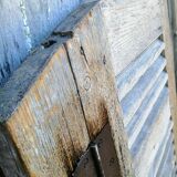 Pair of old 19th century louvered shutters