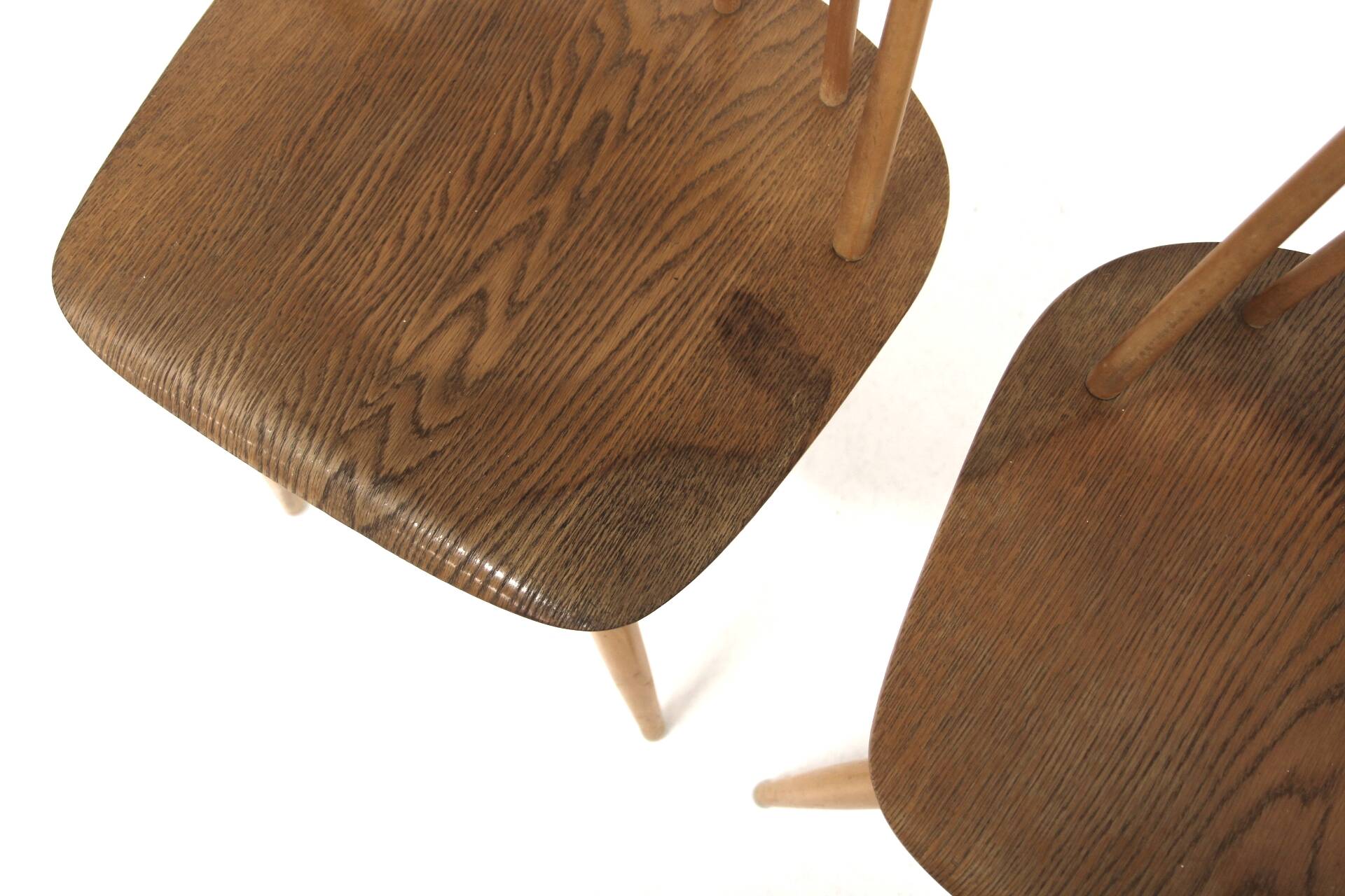 Set of 2 Scandinavian "Fanett" chairs by Ilmari Tapiovaara, Sweden, 1960