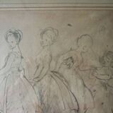 Dance, Lithograph numbered 29/240 after NAUDIN