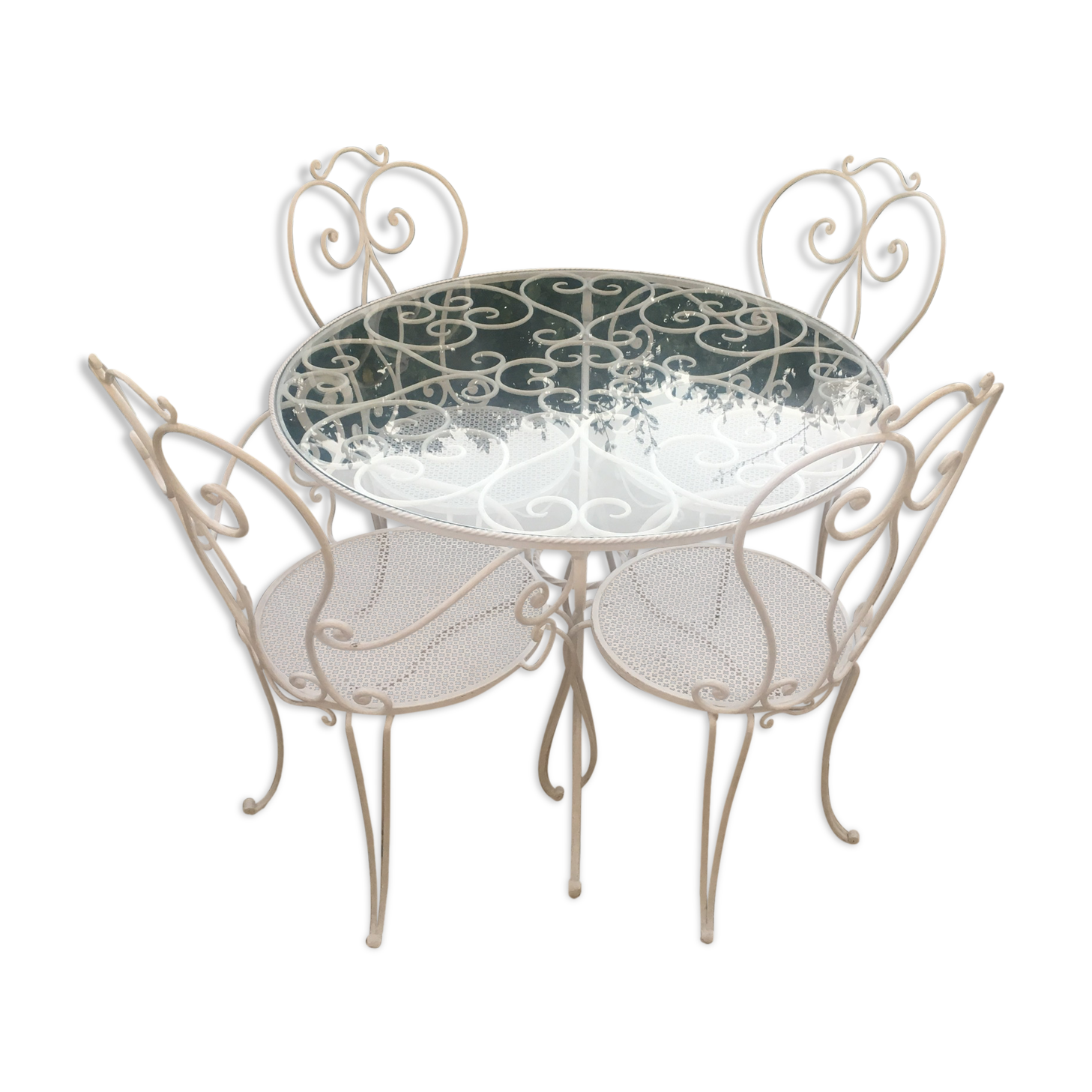 Garden wrought iron 60s