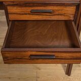 Mid-Century Freestanding Rosewood Desk, 1960s