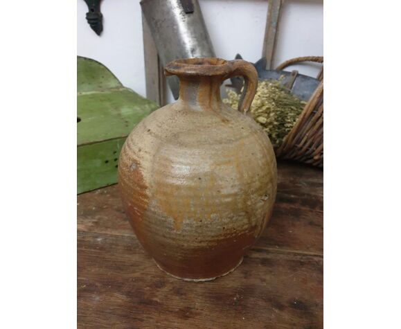 Glazed earth pot - old pot