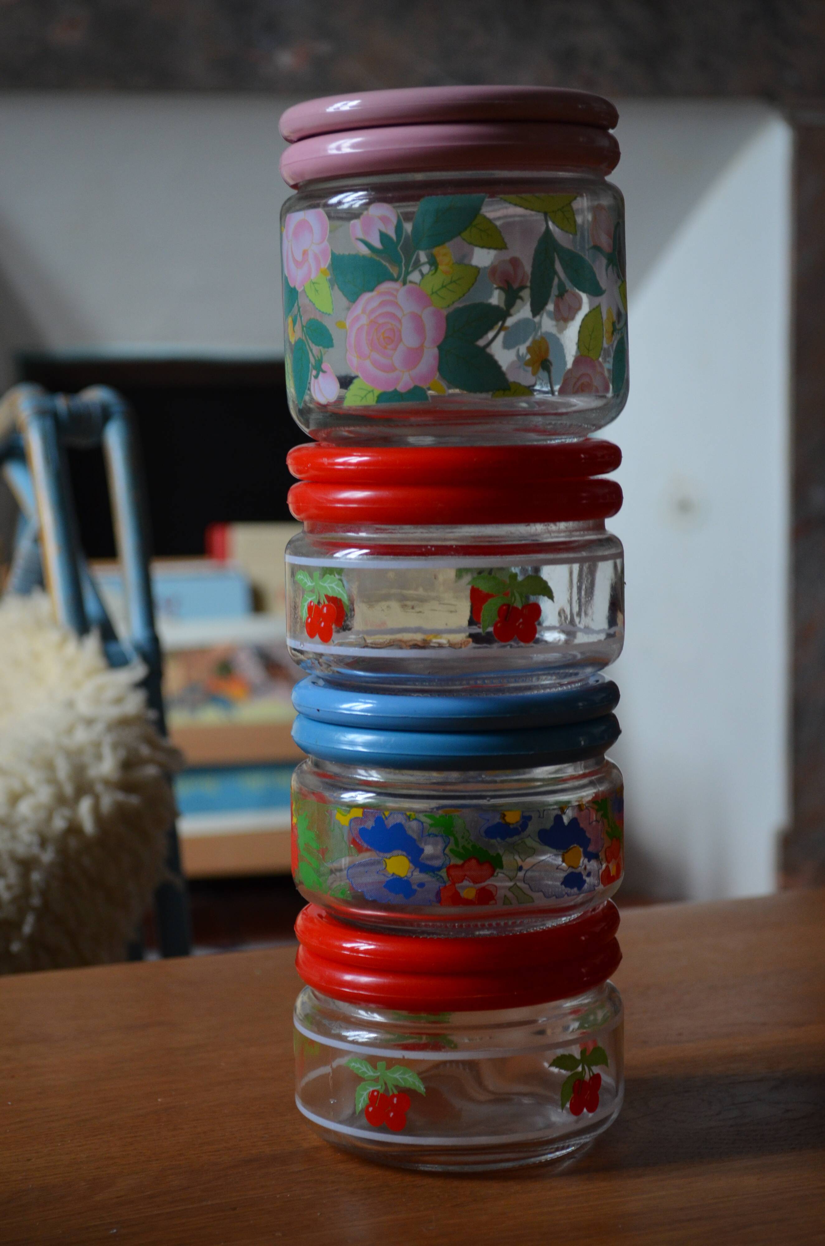 Quartet of hermetic jars