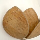 Vintage lotus sconce