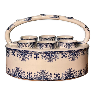 Rouen earthenware egg display service