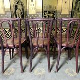 Suite de 6 chaises bistrot baumann