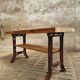 Industrial table side table kitchen island or bathroom furniture