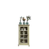 Small patinated display cabinet