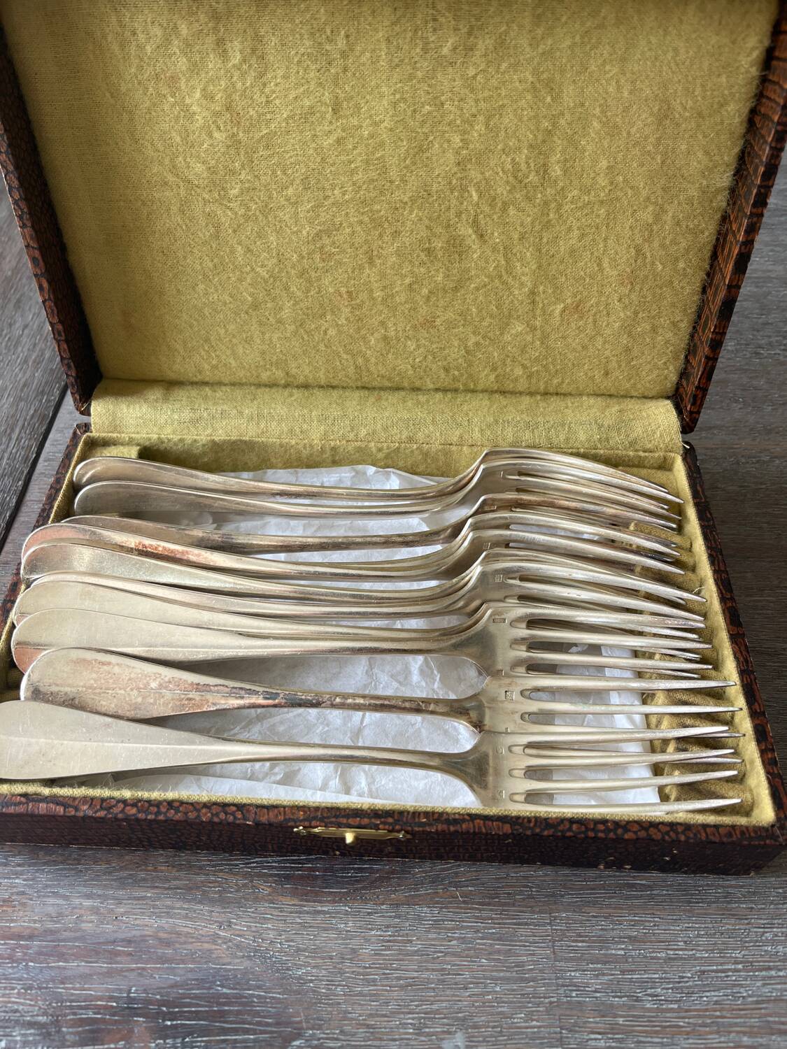 Silver cutlery