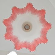 Mid-century Glass Pendant,1980