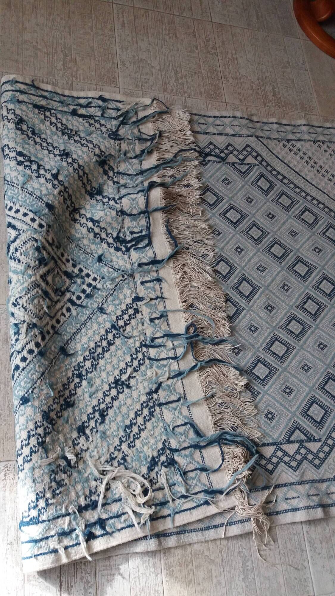 Berber wool rug