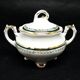 Rococo sugar bowl, porcelain, Poland, 1970s
