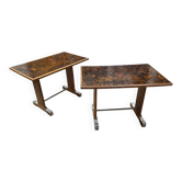 Pair of bistro tables from the 1950s