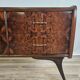 Commode des années 1960 avec verre et six tiroirs