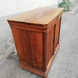Old walnut buffet 2 doors 1 drawer