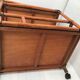 Desserte en rotin bambou cannage vintage