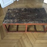 Industrial-style lounge coffee table