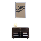 Hi-fi furniture "Roche Bobois" plexiglass, 1970s