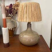 Ceramic lamp by Jean Pierre Gasnier vintage