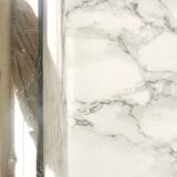 Former English silver metal coffee maker with uniplat decoration