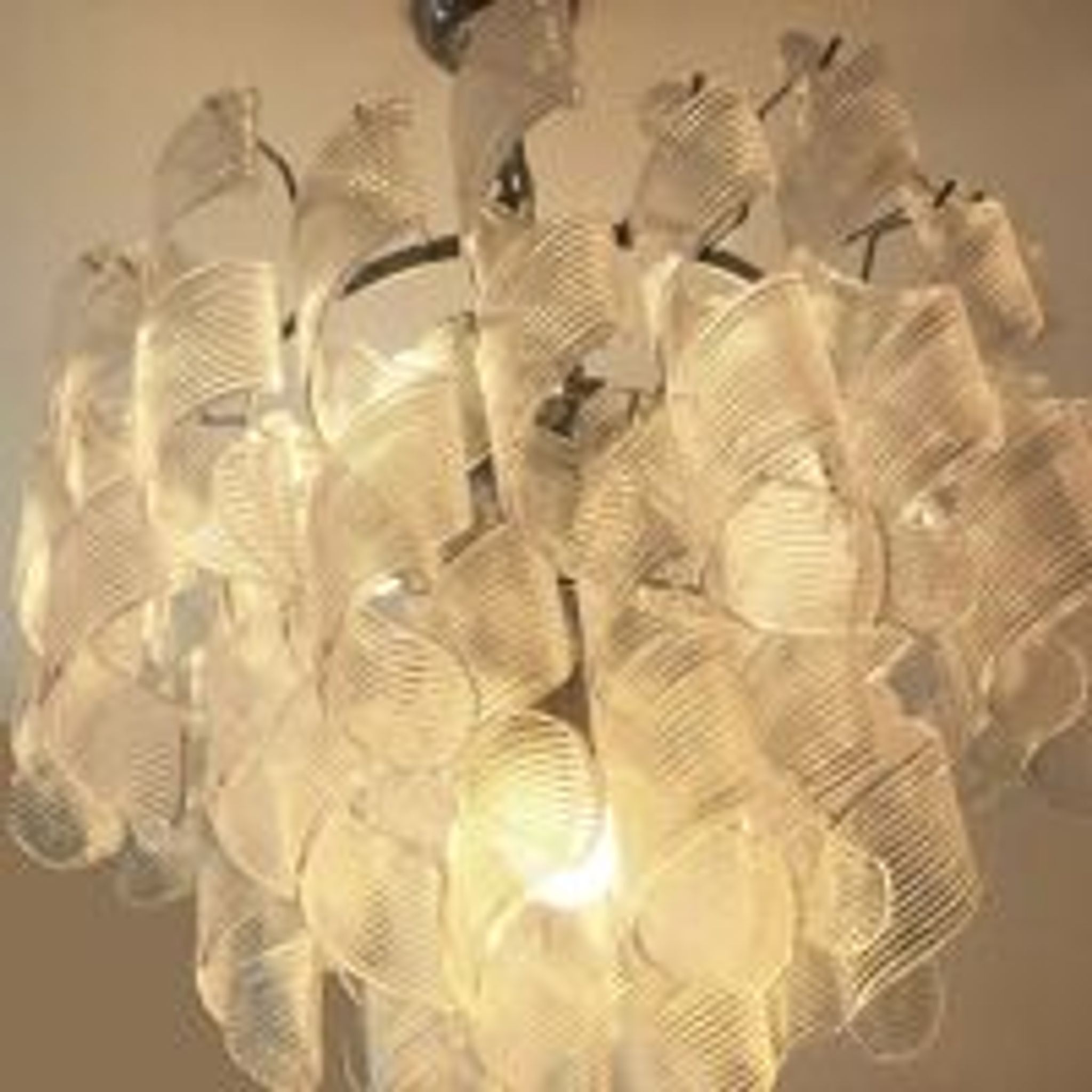 Murano glass chandelier