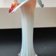 Vase soliflore "Jack in the Pulpit" en verre de Murano