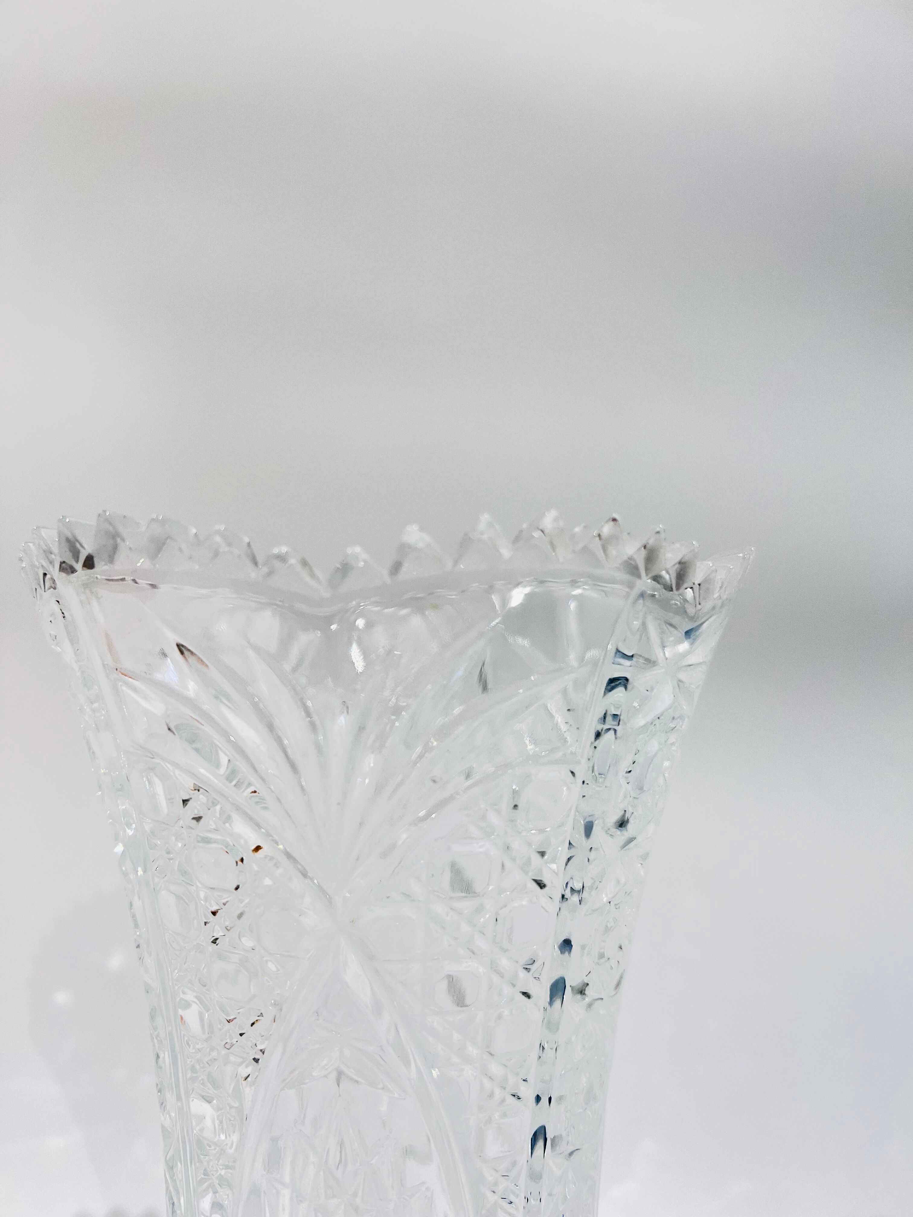 Vase en cristal