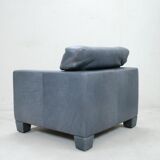 DS17 leather armchair brand De Sede Switzerland 1980s