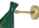 Pair of wall sconces duck green casserole